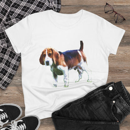 American Foxhound Women's Midweight Cotton Tee
