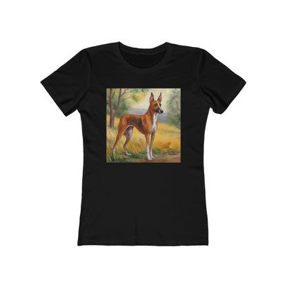 Azawakh Women's Slim Fitted Ringspun Cotton Tee