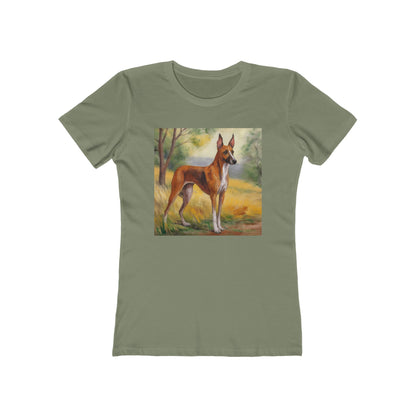 Azawakh Women's Slim Fitted Ringspun Cotton Tee