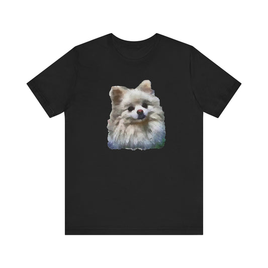 Pomeranian 'Snowball' Unisex Jersey Short Sleeve Tee