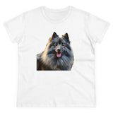 Keeshond  -  Women's Midweight Cotton Tee