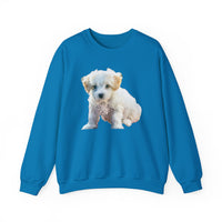 Bichon Frise Unisex 50/50 Crewneck Sweatshirt