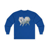 Japanese Spitz Unisex Classic Cotton Long Sleeve Tee