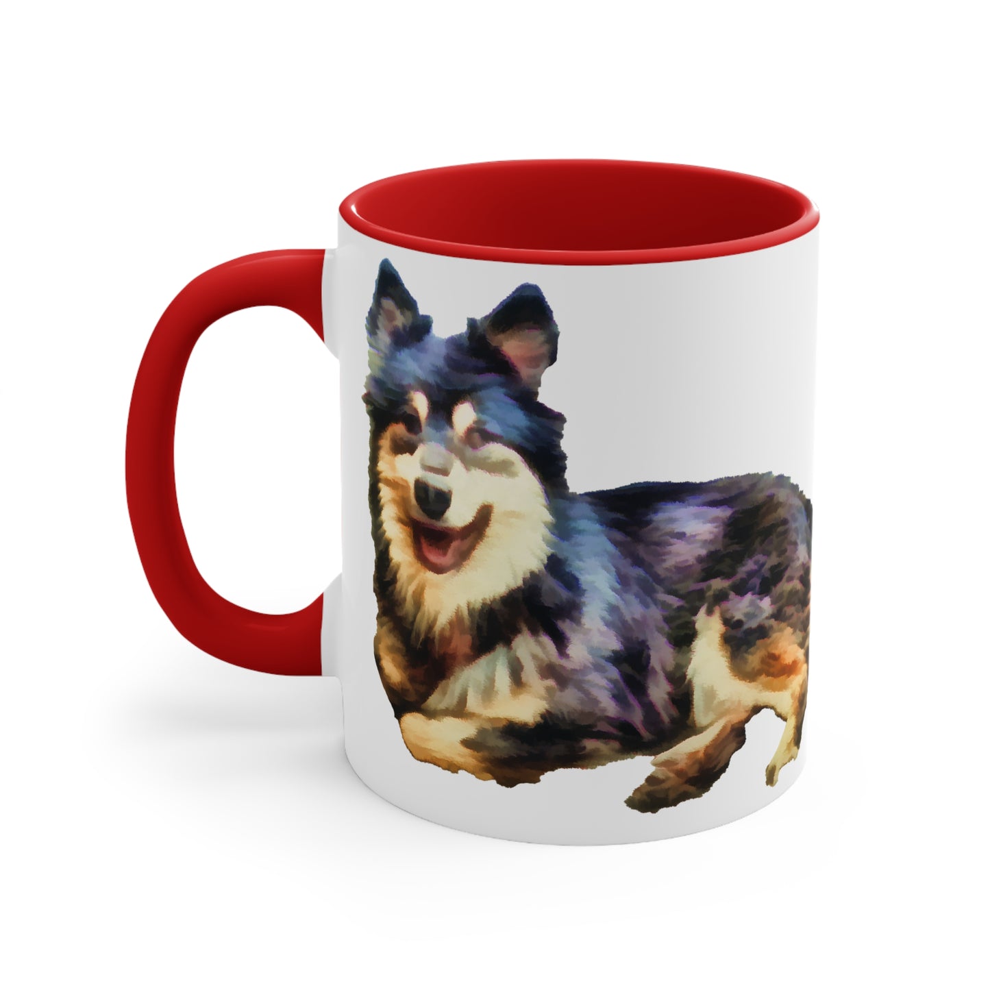 Finnish Lapphund Accent Coffee Mug, 11oz