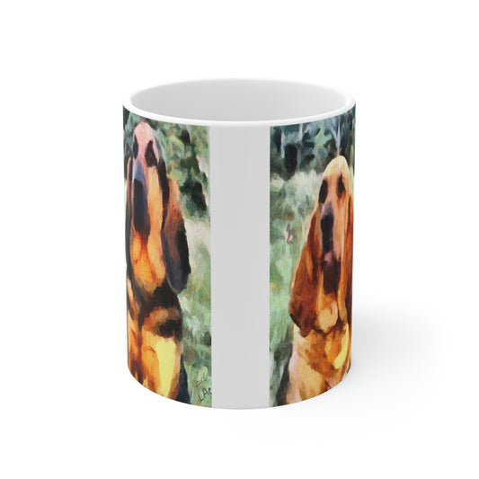 Bloodhounds 'Bear & Bubba' Ceramic Mug 11oz