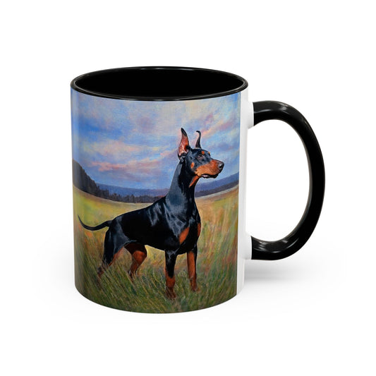 Doberman Pinscher #2 - Accent Coffee Mug