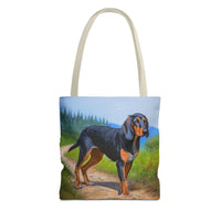 Transylvanian Scent Hound Polyester Tote Bag