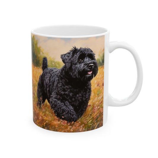 Black Russian Terrier Ceramic Mug - Personalise Your Sip!