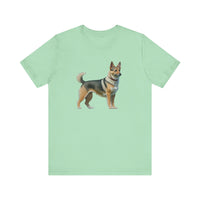 Swedish Vallhund  Unisex Jersey Short Sleeve Tee