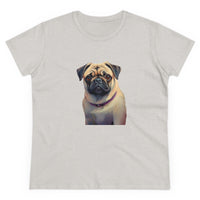 Pug Women's Midweight Cotton Tee