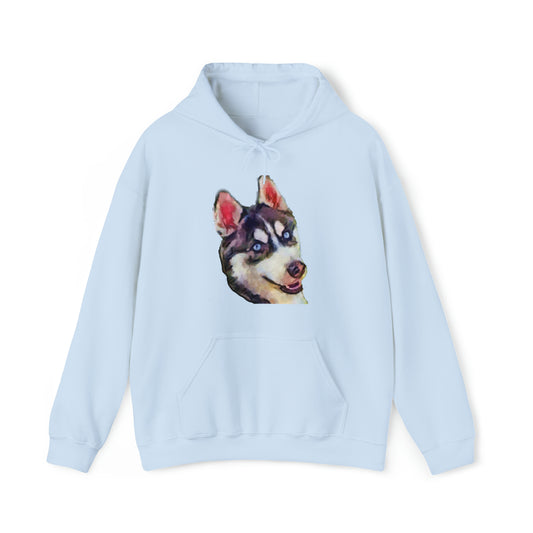 Siberian Husky 'Iditarod' Unisex 50/50 Hoodie