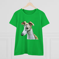Whippet 'Simba #1' Women's Midweight Cotton Tee
