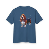 Basset Hound Unisex Relaxed Fit Tee – Vintage Charm