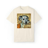 Dalmatian 'Breakfast Time' Unisex Relax Fit Garment-Dyed T-shirt