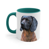 Bavarian Mountain Scent Hound - Ceramic Accent Coffee Mug, 11oz
