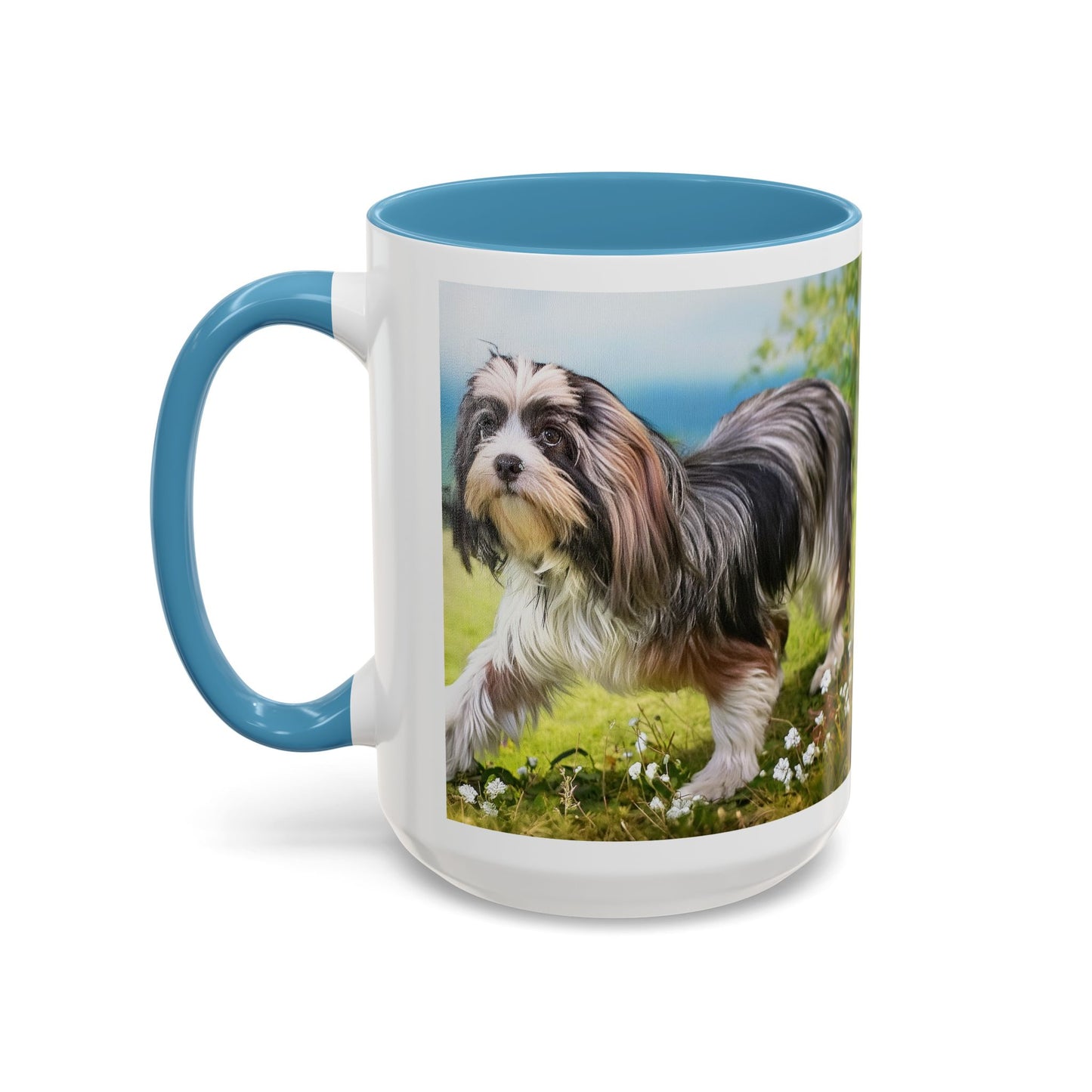 Luxurious Lowchen Ceramic Accent Mug - Two Sizes Available