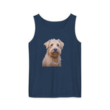 Soft Coated Wheaten Terrier - Unisex Relaxed Fit Garment-Dyed Tank Top