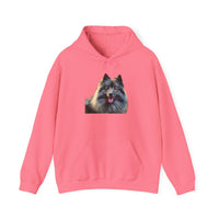 Keeshond - Unisex 50/50 Hooded Sweatshirt