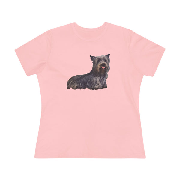 Skye Terrier Women's Relaxed Fit Cotton Tee