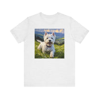 Graceful Westie Unisex Jersey Short Sleeve Tee