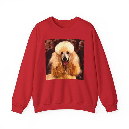 Poodle Unisex 50/50 Crewneck Sweatshirt