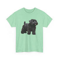 Black Russian Terrier Unisex Heavy Cotton Tee