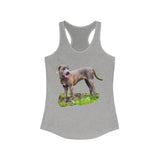 Blue Lacy 'Tex' Women's Racerback Tank