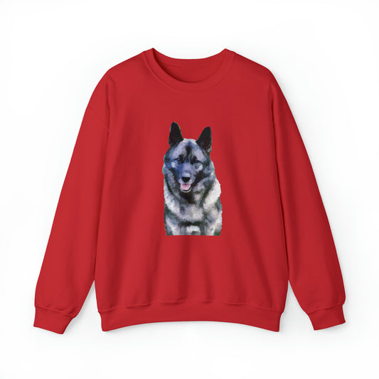 Norwegian Elkhound - Unisex 50/50 Crewneck Sweatshirt