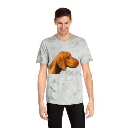 Hungarian Vizsla 'Bela' Unisex Cotton Color Blast T-Shirt
