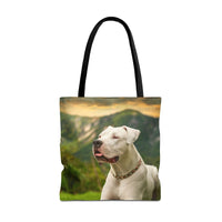 Dogo Argentino Tote Bag (AOP)