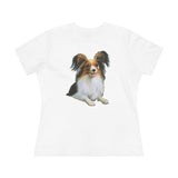 Papillon - Women's Relaxed Fit Cotton Tee