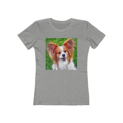 Papillon -  Women's Slim Fit Ringspun Cotton T-Shirt