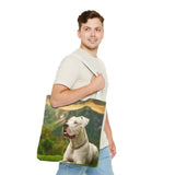 Dogo Argentino Tote Bag (AOP)