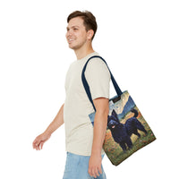 Croatian Sheepdog - Polyester Tote Bag (AOP)