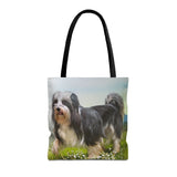 Lowchen - Polyester Tote Bag (AOP)