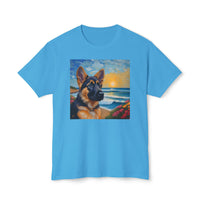 German Shepherd Puppy #2 - Pre-Shrunk Unisex Cotton T-shirt