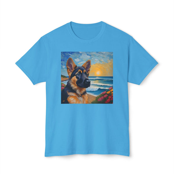 German Shepherd Puppy #2 - Pre-Shrunk Unisex Cotton T-shirt