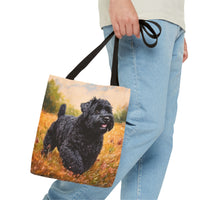 Black Russian Terrier Tote Bag (AOP)