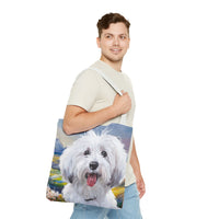 Coton Tulear Tote Bag - Your Adventure Awaits