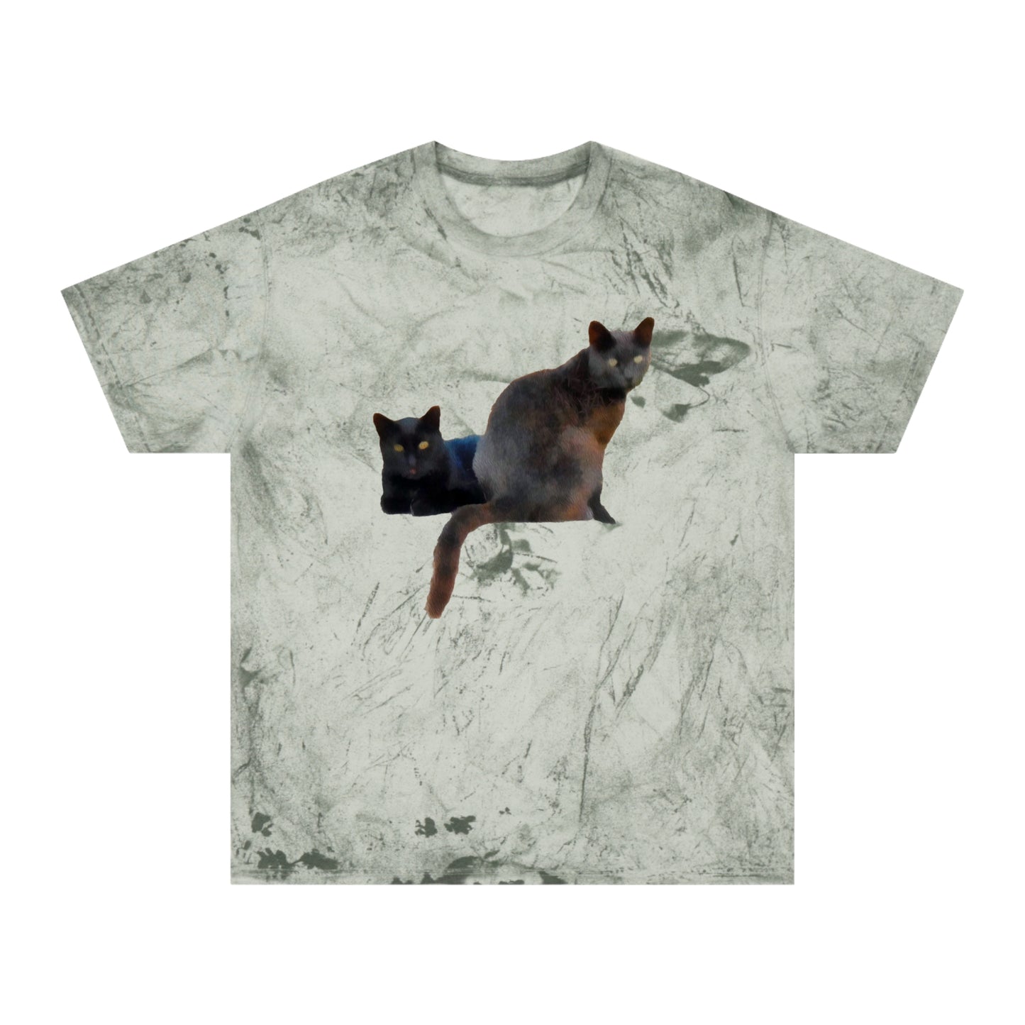 Cats of Greece  'Sifnos Sisters' Unisex Cotton  -  Color Blast T-Shirt