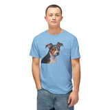 Teddy Roosevelt Terrier Unisex Pre-shrunk Cotton T-shirt