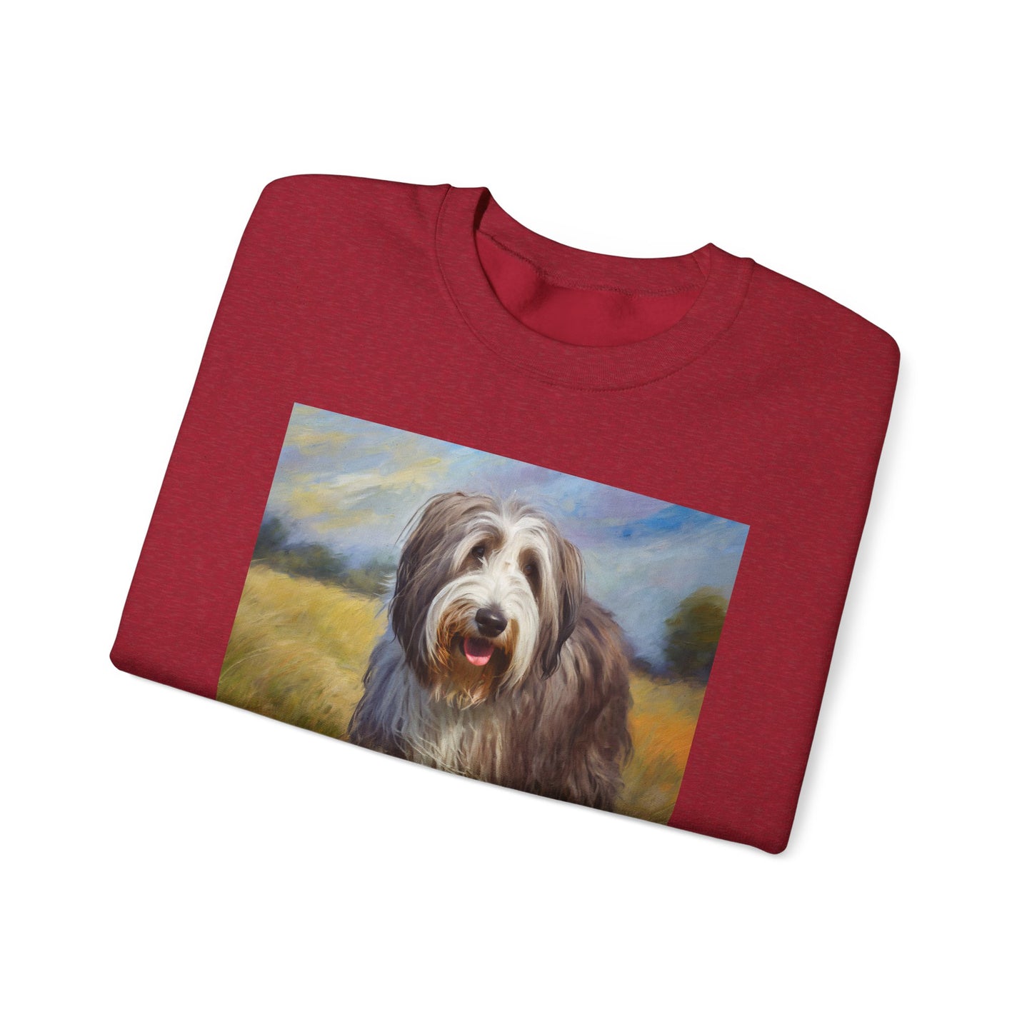 Bearded Collie Charm Crewneck Sweatshirt