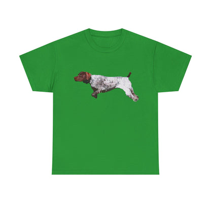 German Shorthaired Pointer 'On Point' Unisex Heavy Cotton Tee