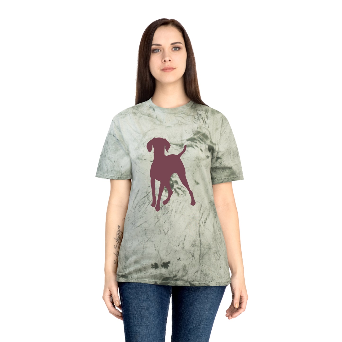 Hungarian Vizsla Unisex Cotton Color Blast T-Shirt