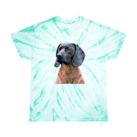 Bavarian Mountain Scent Hound Unisex Cotton Tie-Dye Tee, Cyclone