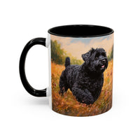 Black Russian Terrier Ceramic Accent Coffee Mug  - 2 Sizes