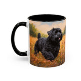 Black Russian Terrier Ceramic Accent Coffee Mug  - 2 Sizes