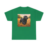 Black Russian Terrier Unisex Heavy Cotton Tee