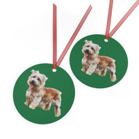 Glen of Imaal Terrier Metal Ornaments