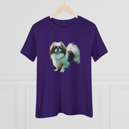 Japanese Chin - Women's Relaxed Cotton Tee